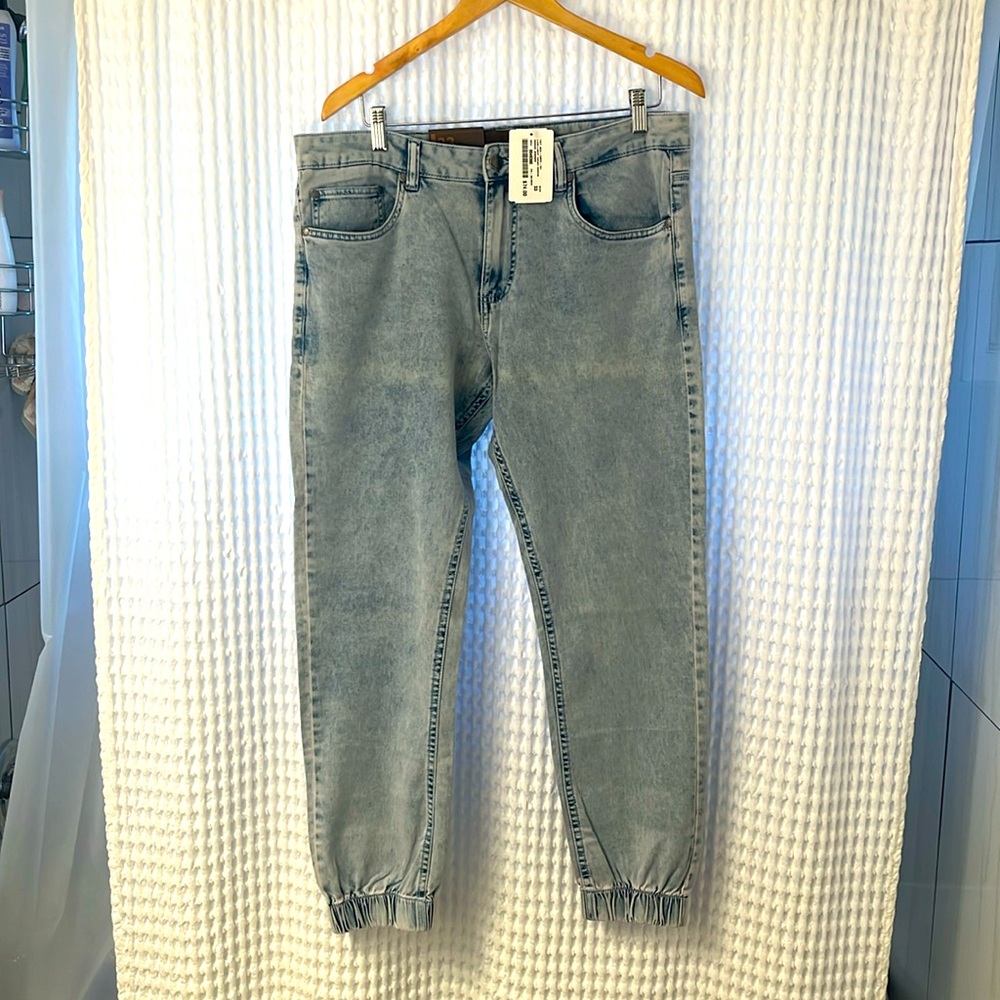 Tainted Denim Joggers